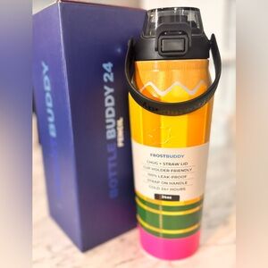 Frost Buddy Pencil Bottle Buddy 24oz Leakproof Insulated Tumbler Bottle NIB NWT